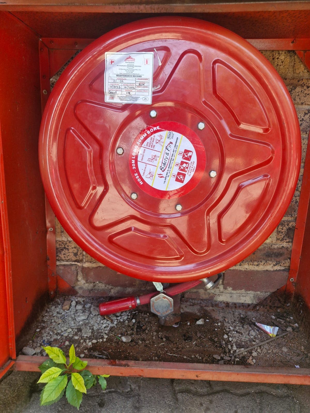 Fire Hose Reel Installation