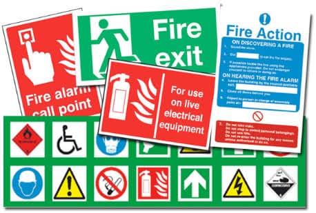 Fire Safety Signage Collection