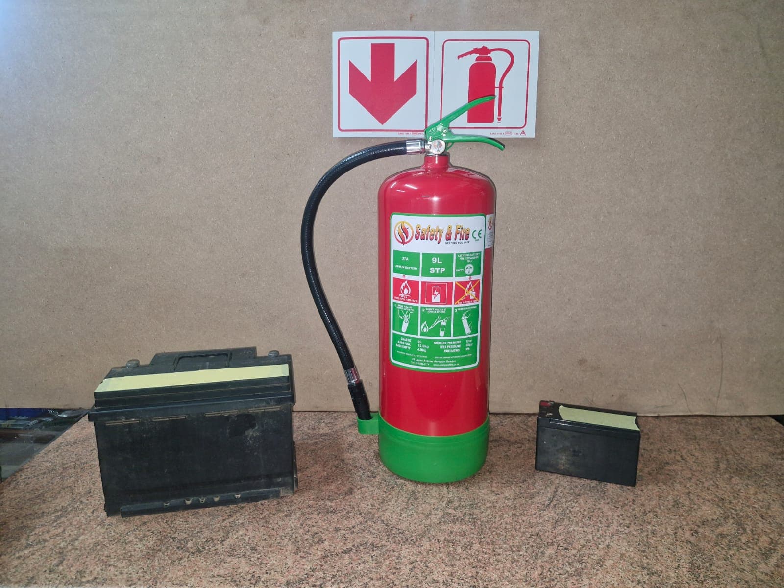 9L Lithium Battery Fire Extinguisher
