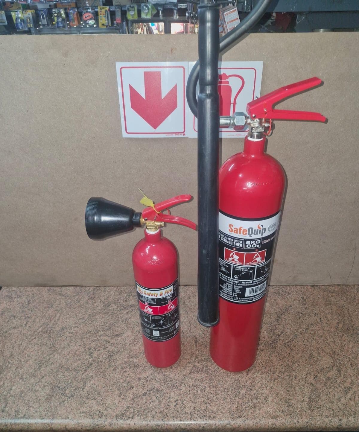 CO2 Fire Extinguishers